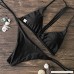 one day 2018 Summer Swimsuit Women Sexy Marble Print Padded Bra Beach Monokini Halter Bikini Set Swimwear Black B07BBHGK37